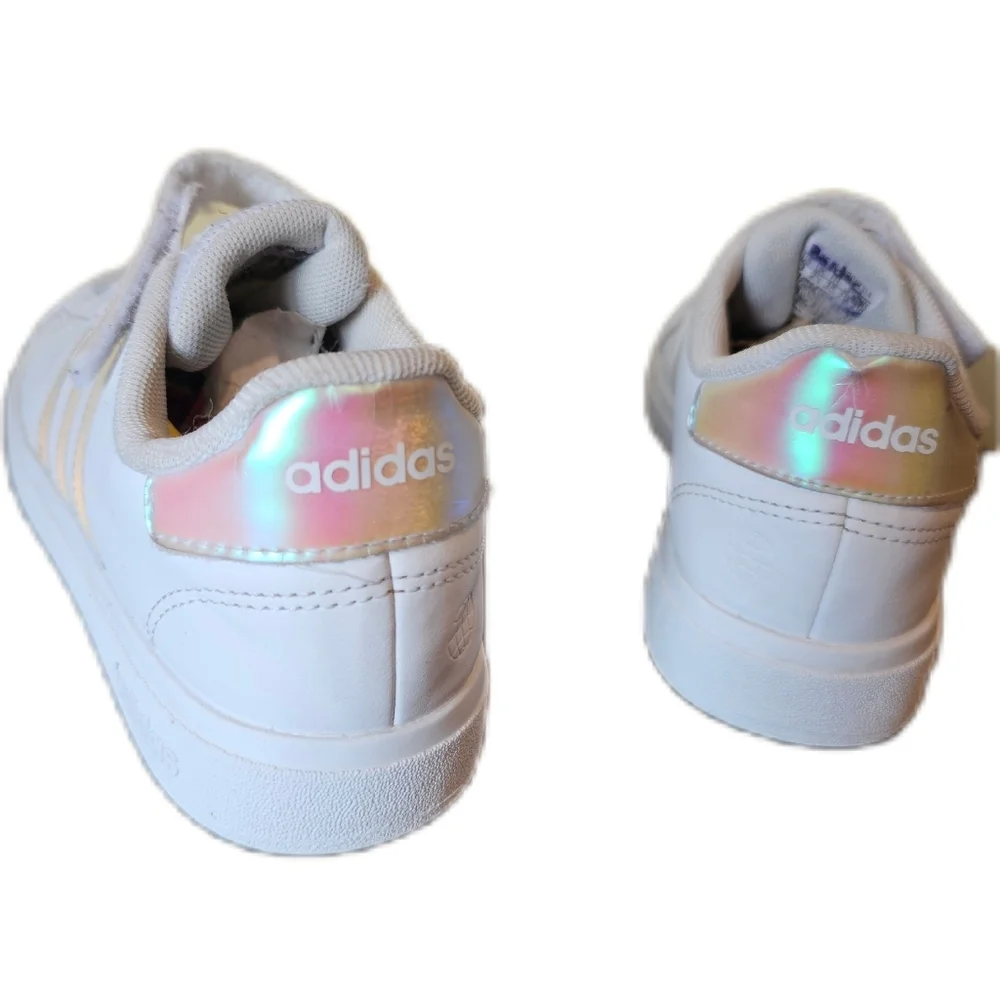adidas kids girls tennis shoes Grand Court 2.0 Elastic Lace Sneaker size 3 - Picture 6 of 10
